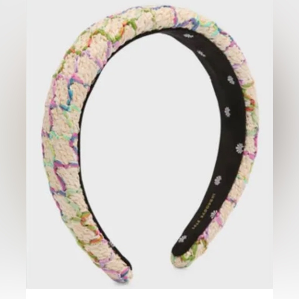 Lele Sadoughi Alice Headband in Mermaid Rainbow
